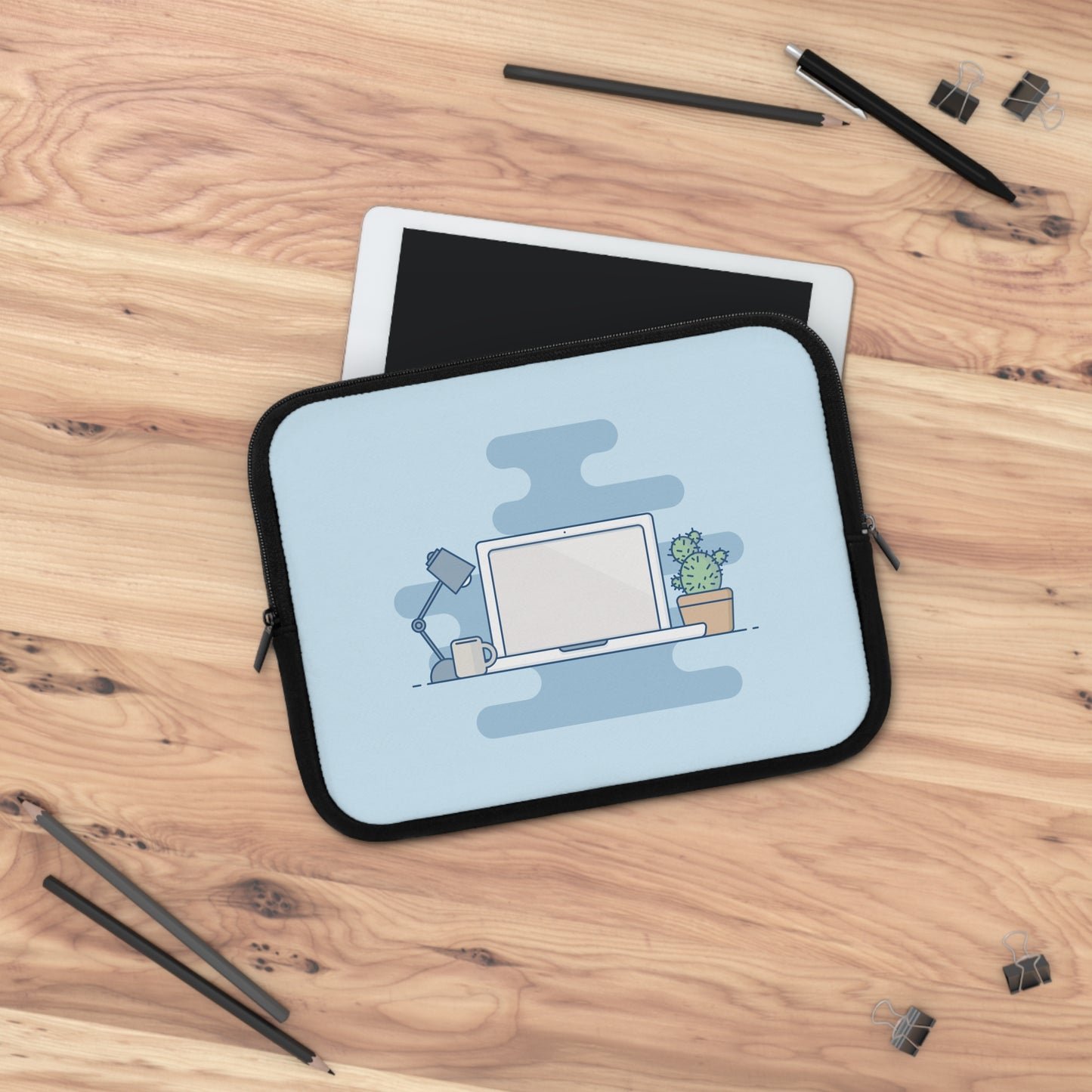 Creative Desk Vibes | Workspace Laptop Sleeve – Carry Your Daily Inspiration Anywhere