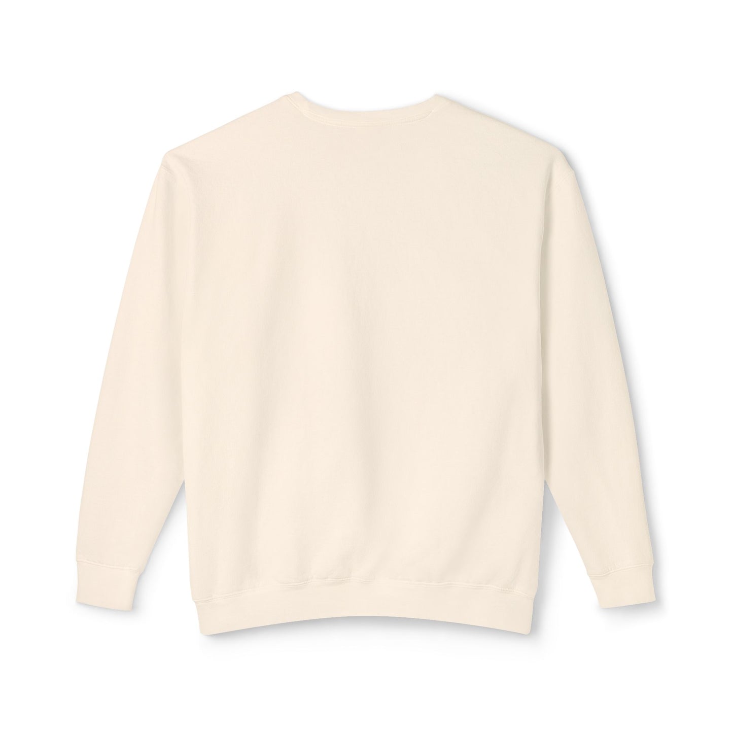 Unisex Lightweight Sweatshirt | Girl on the Moon & Sparkling Stars