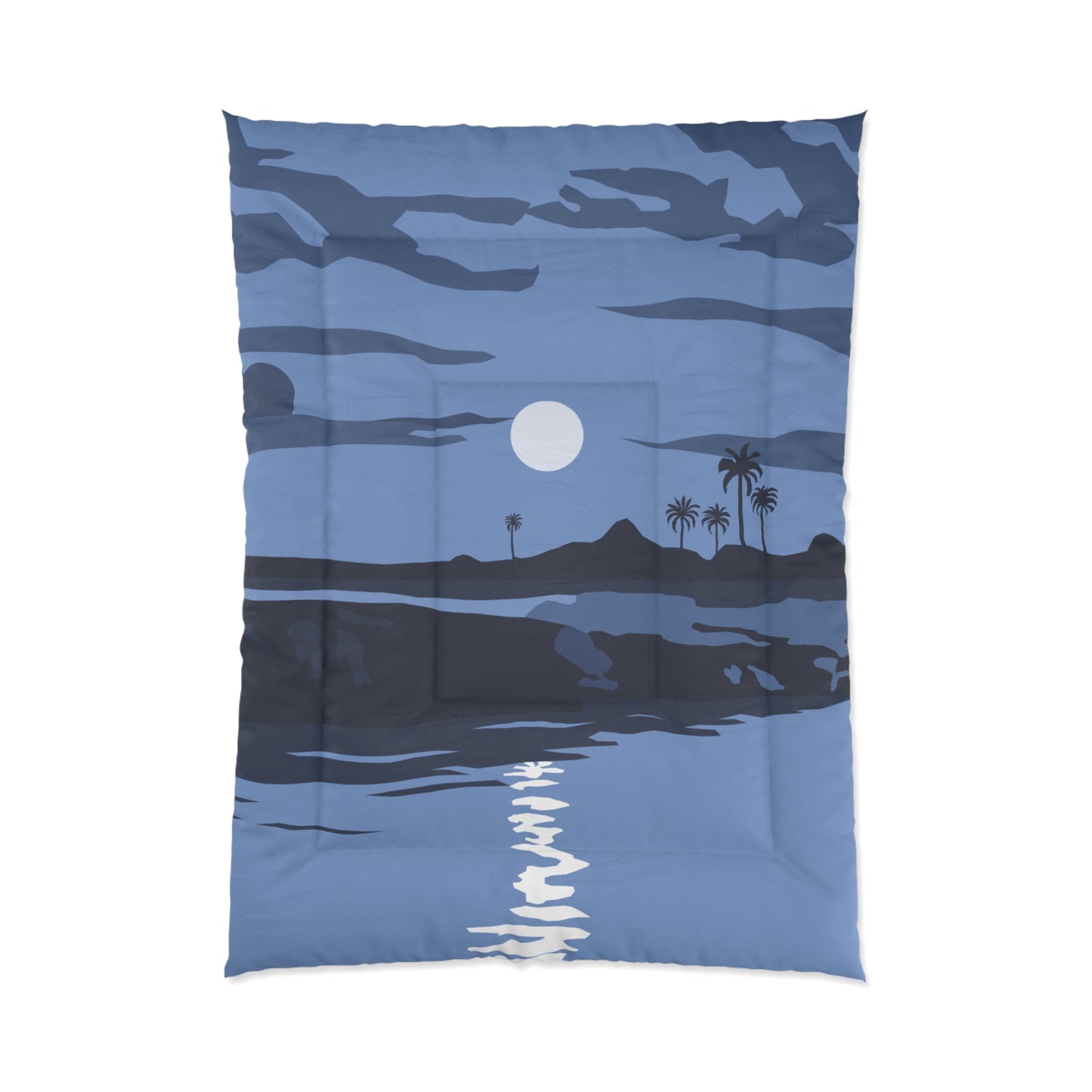 Moonlit Night Comforter | Cozy Lunar Dreams | Soft and Stylish Night Sky Bedding