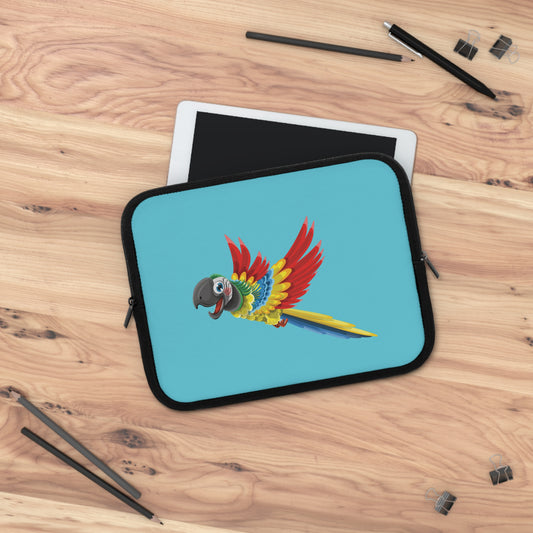 Tropical Color Parrot | Vibrant Parrot Inspired Laptop Sleeve