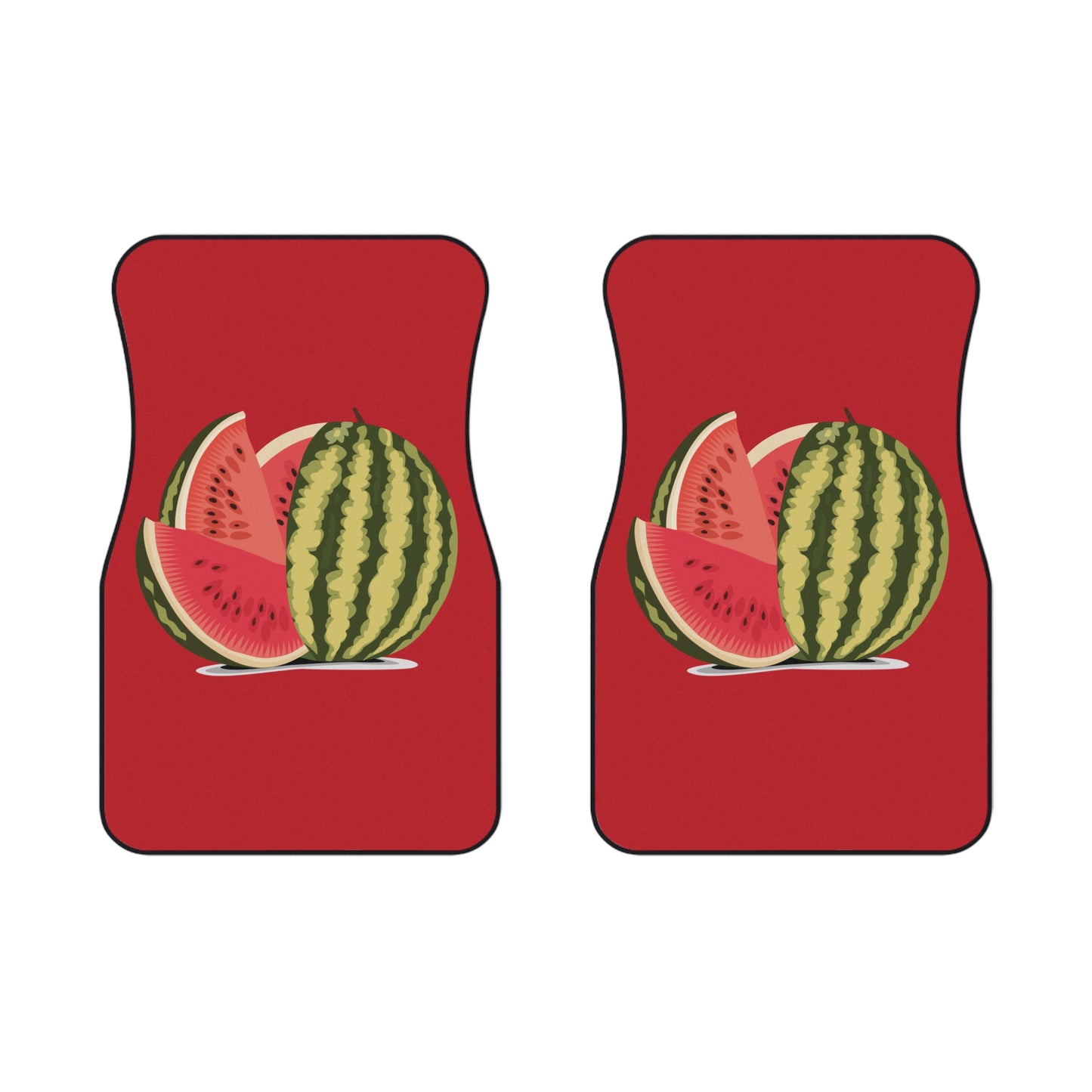 Juicy Drive | Summer Watermelon Car Mats (2 Front)