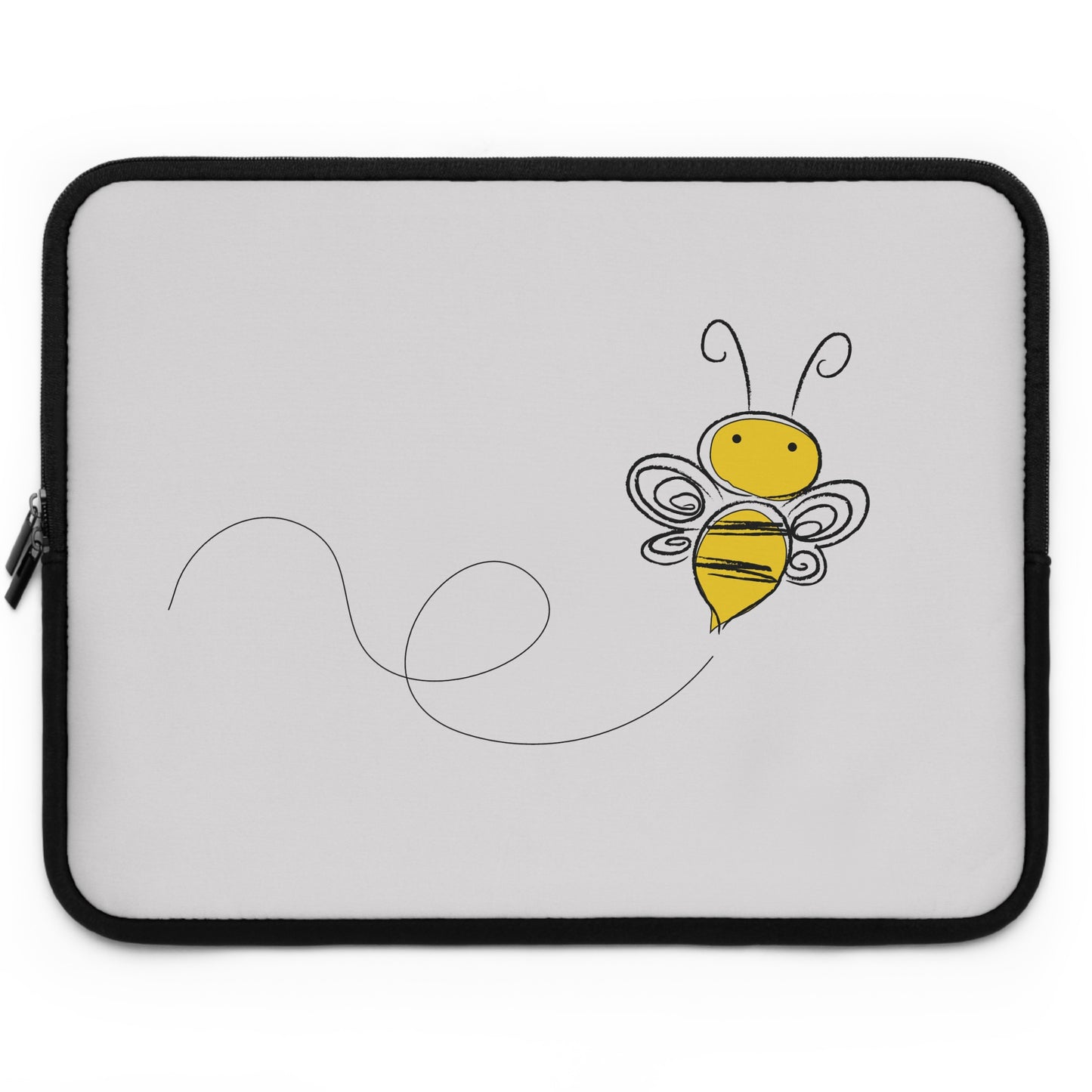 Buzz Buddy | Cute Cartoon Bee Laptop Sleeve
