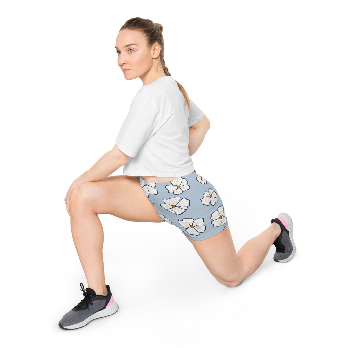 Bloom Grace | Luxury Floral Women's Shorts