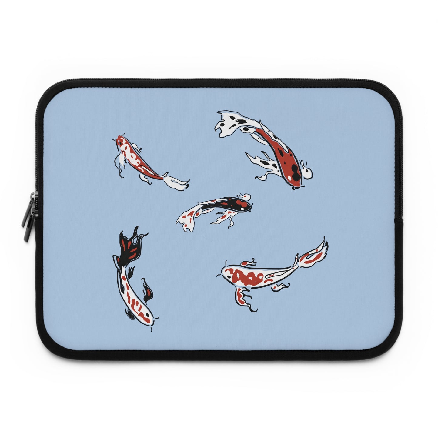 Koi Flow | Artistic Koi Fish Laptop Sleeve