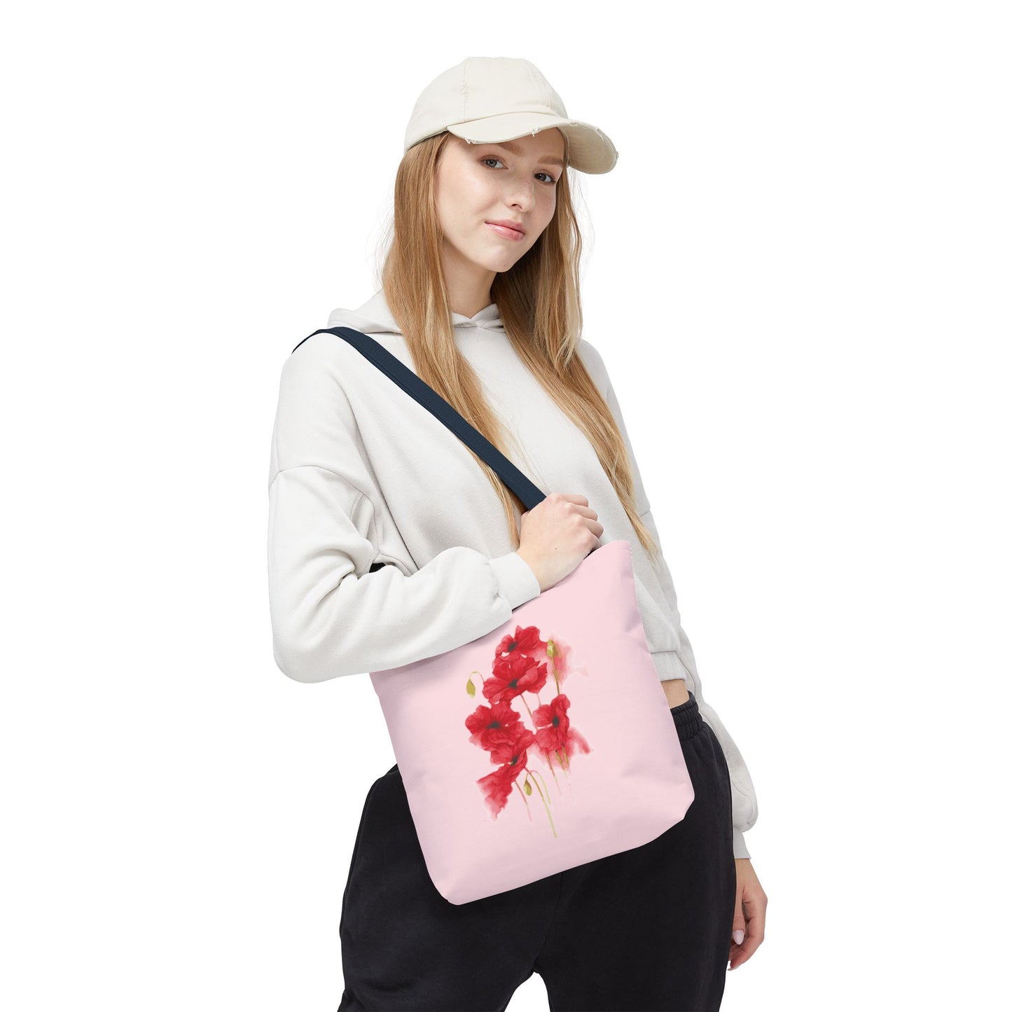 Soft Watercolor Garden | Artistic Floral Watercolor Tote Bag