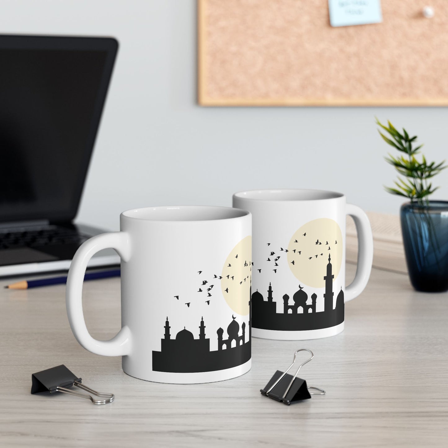Sunset Mosque Mug | Elegant Serenity