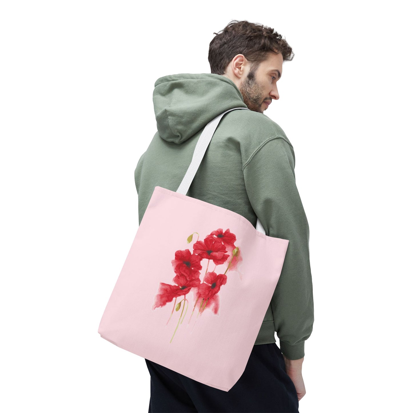 Soft Watercolor Garden | Artistic Floral Watercolor Tote Bag