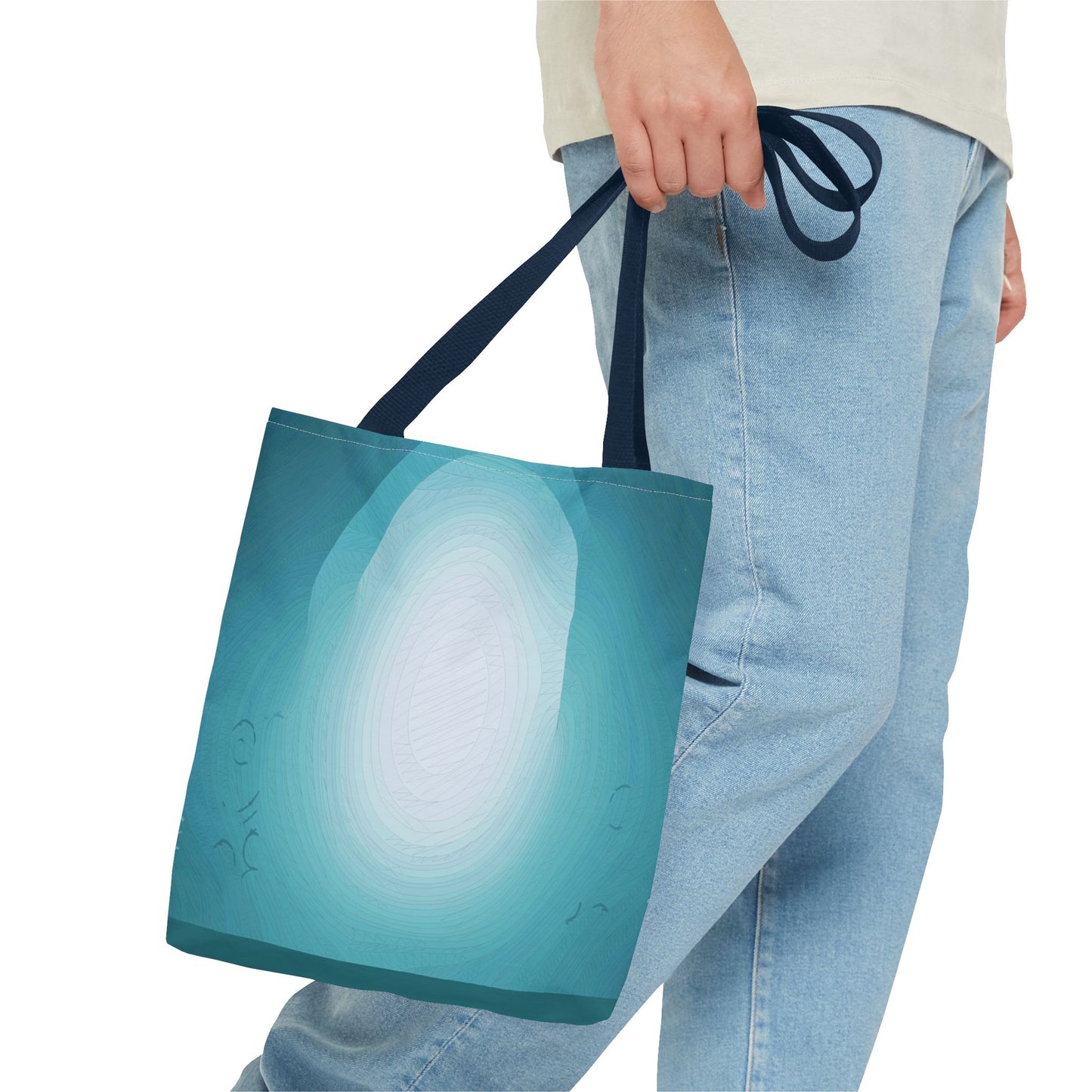 Fingerprint Art Tote Bag | Bold, Unique & Unmistakably You