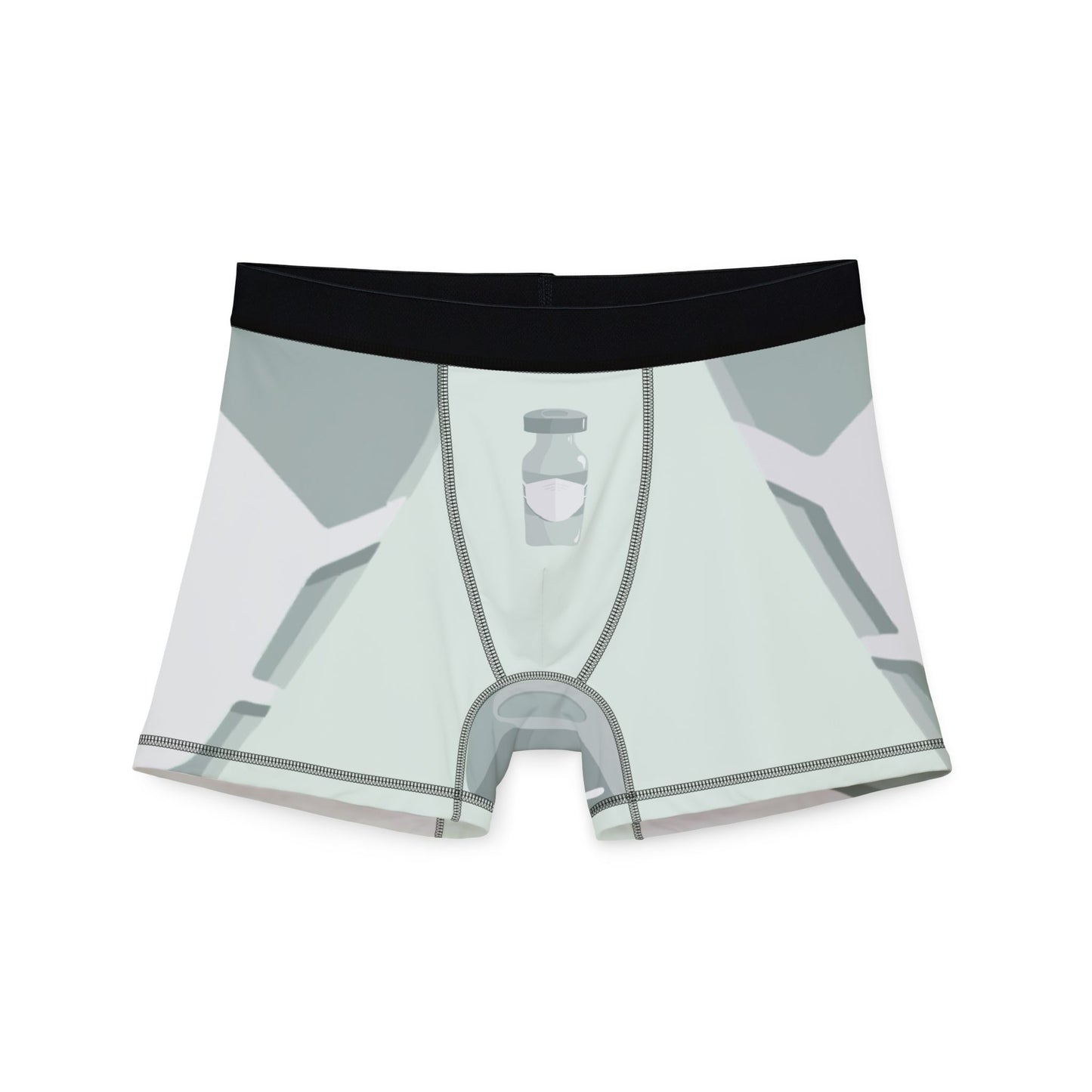 Vaccine & Smile | Fun Graphic Men's Boxers With A Playful Attitude