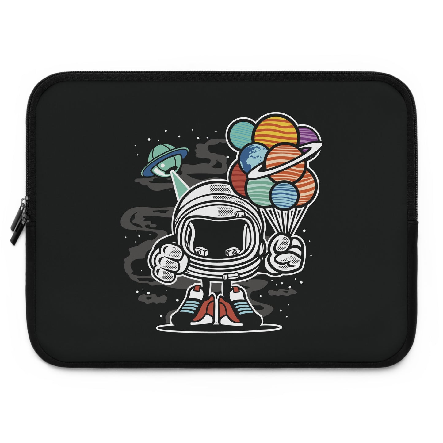 Alien Robot Vibes | Cartoon Alien Robot Laptop Sleeve