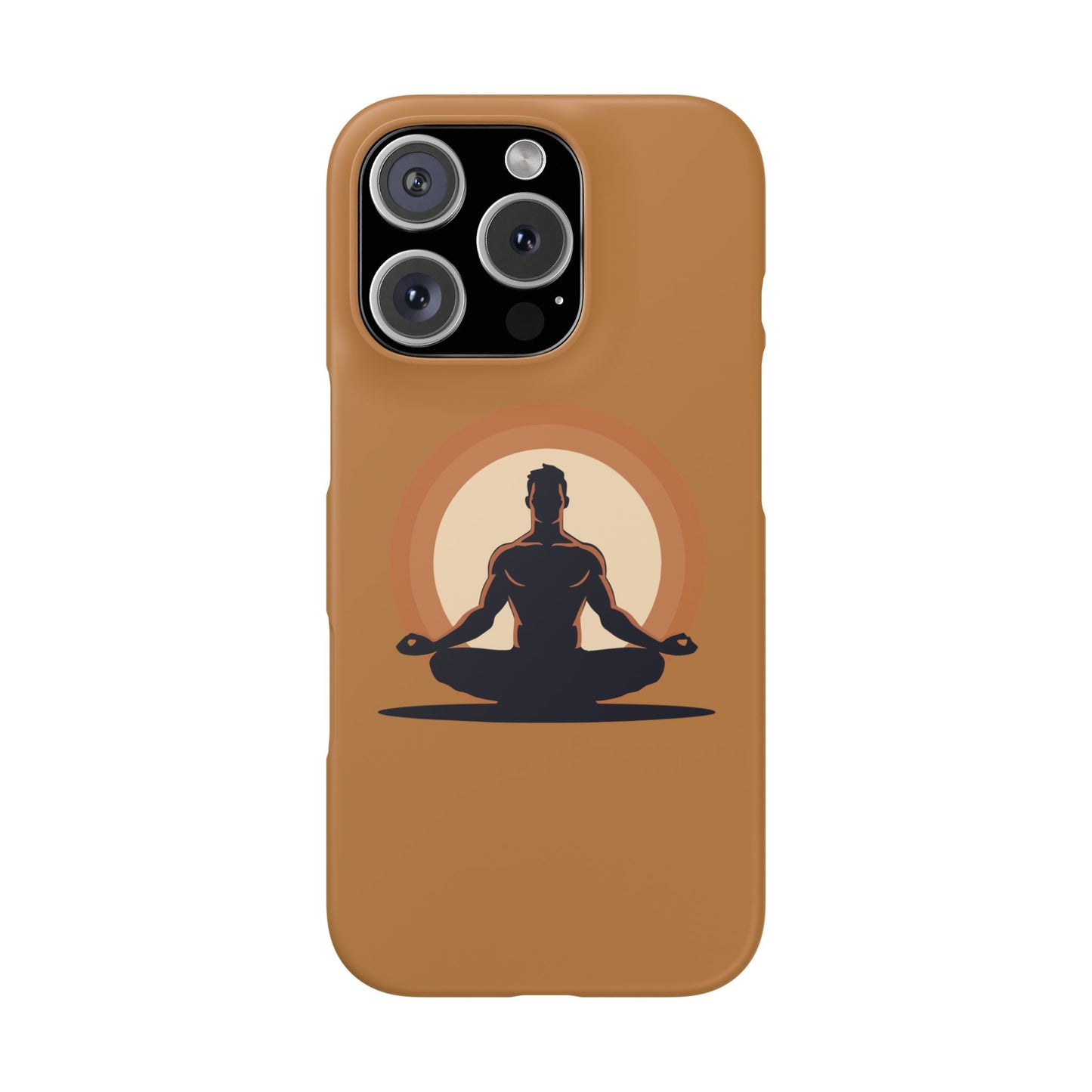 “Stillness” Phone Case | Meditative Lotus Pose Design