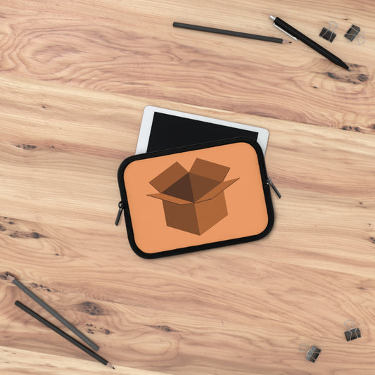 Delivery Vibes Laptop Sleeve | Shipping Parcel Inspired Modern Design
