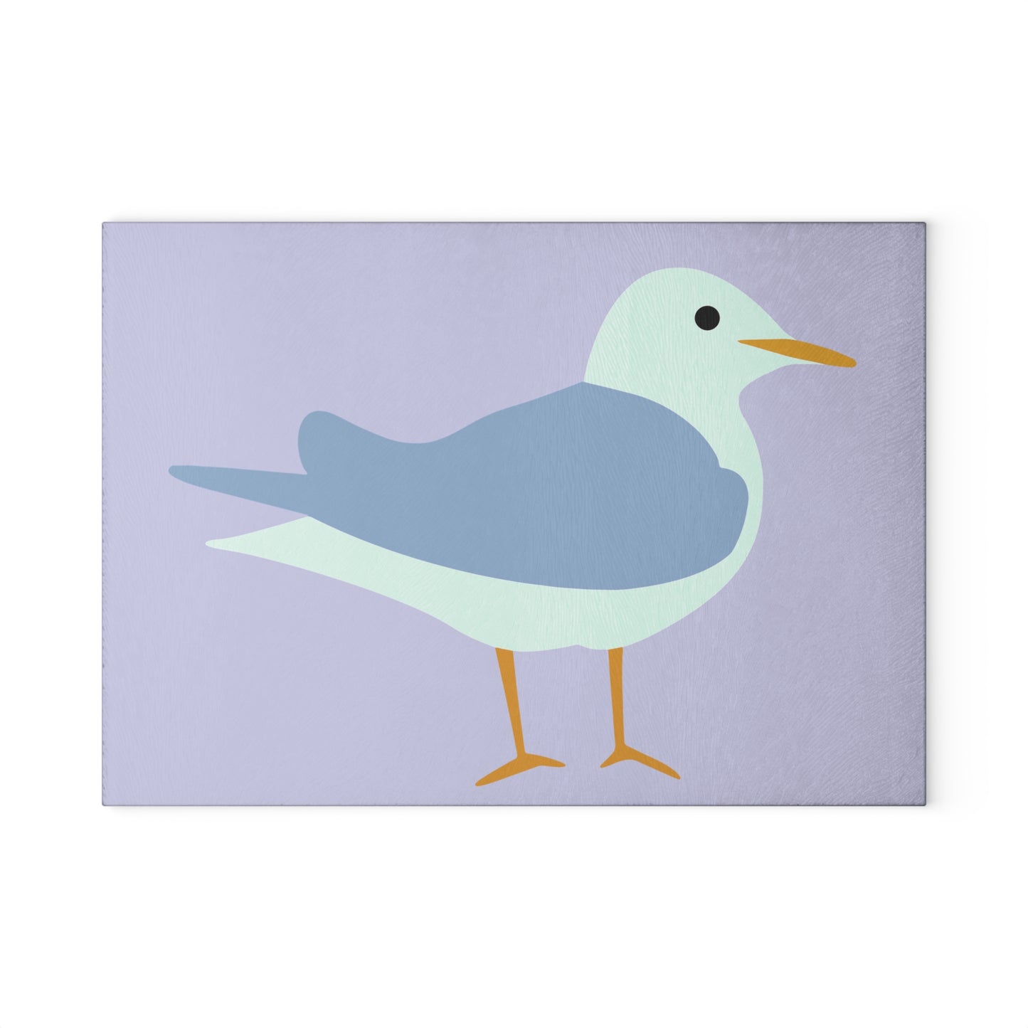 Glass Cutting Board | Moorhen Bird | Elegant & Hygienic