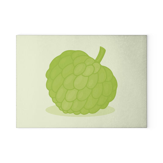 Custard Apple Glass Cutting Board | Nature Meets Minimalism