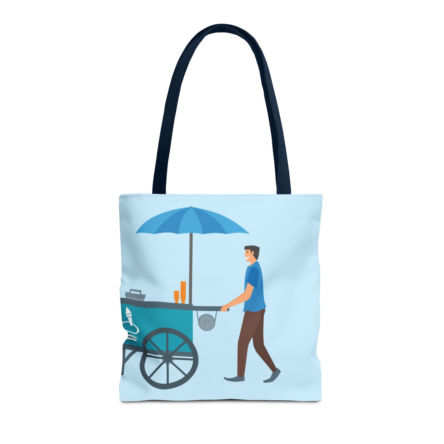 Sweet Ice Cream Ride | Fun Ice Cream Truck Tote Bag Full of Summer Vibes