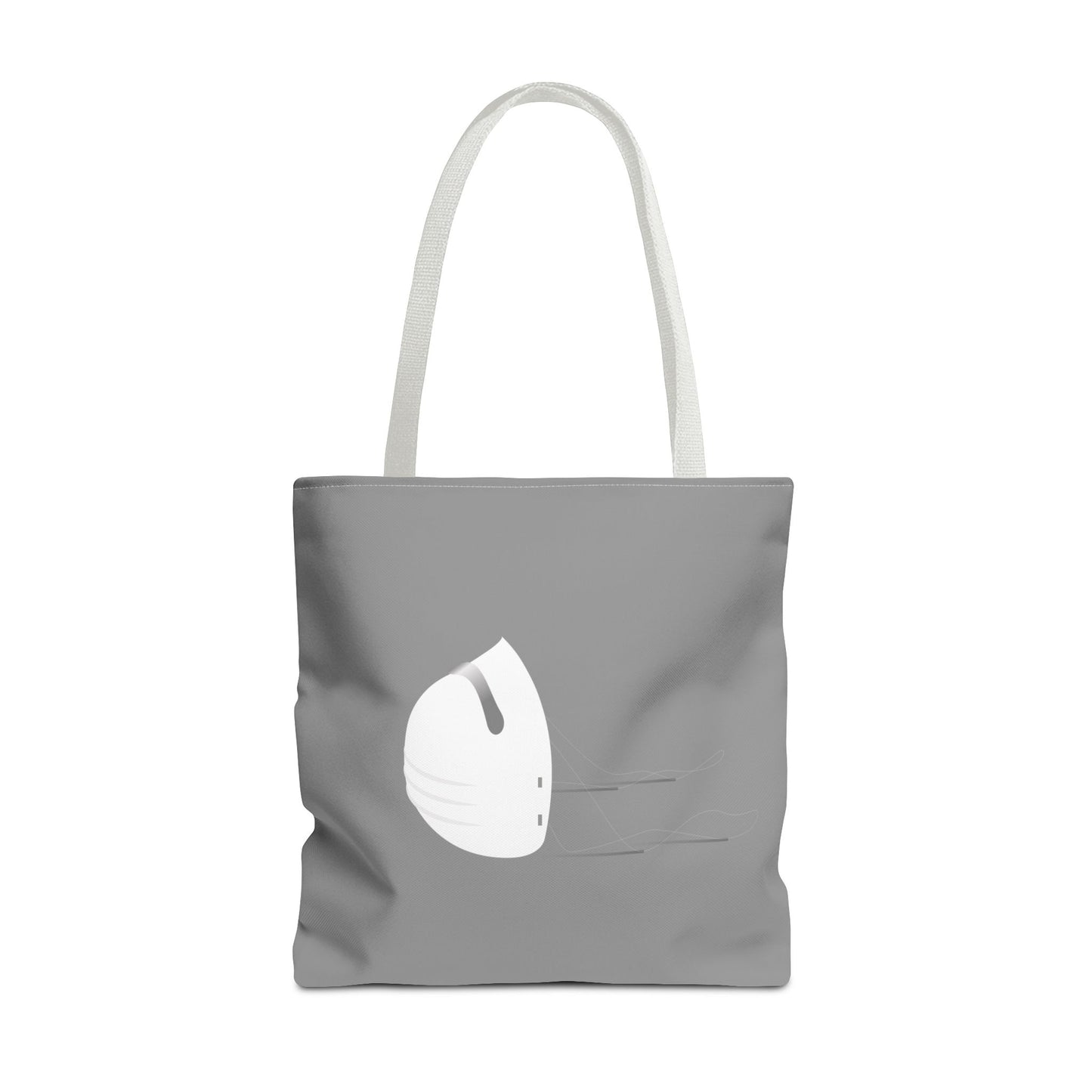Virus Mask Statement | Artistic Tote Bag with Bold Virus Mask Design
