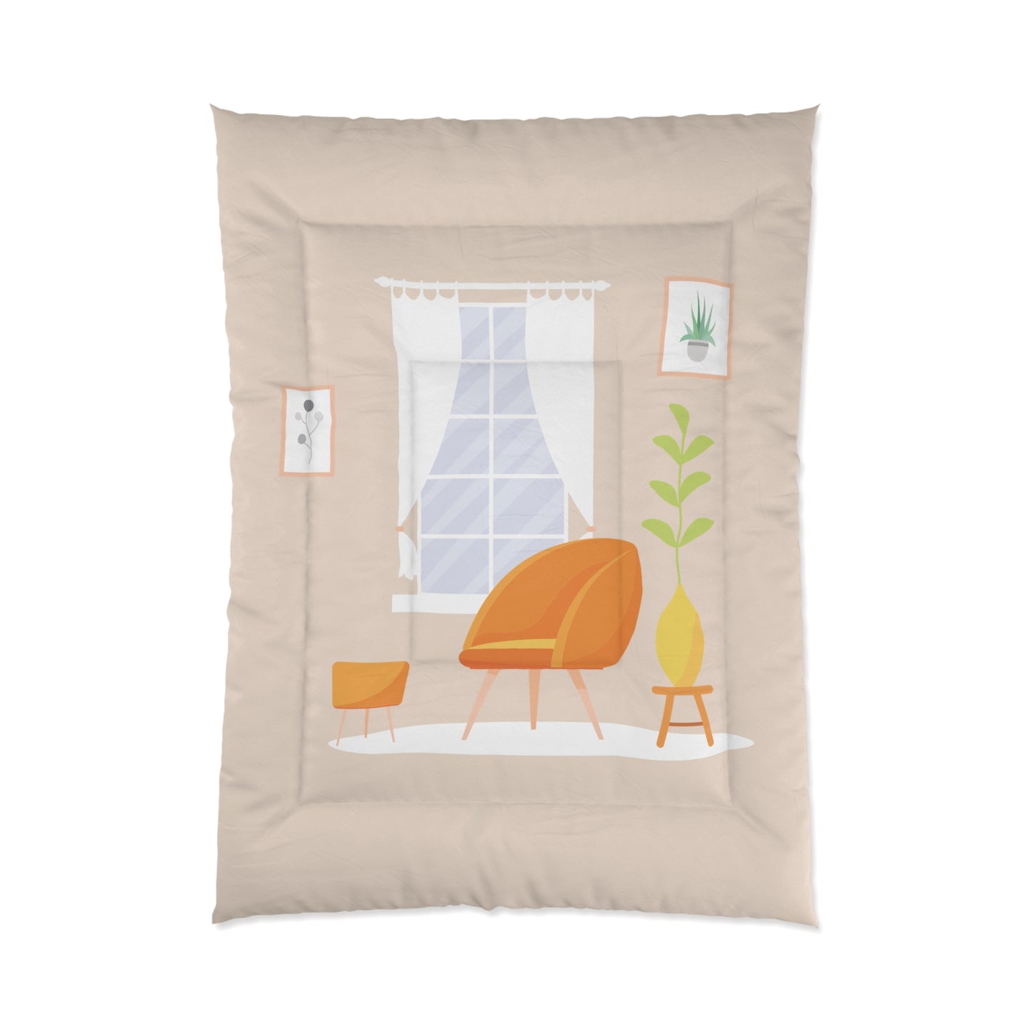 Living Room Accent Comforter | A Bold Decorative Touch for Modern Spaces