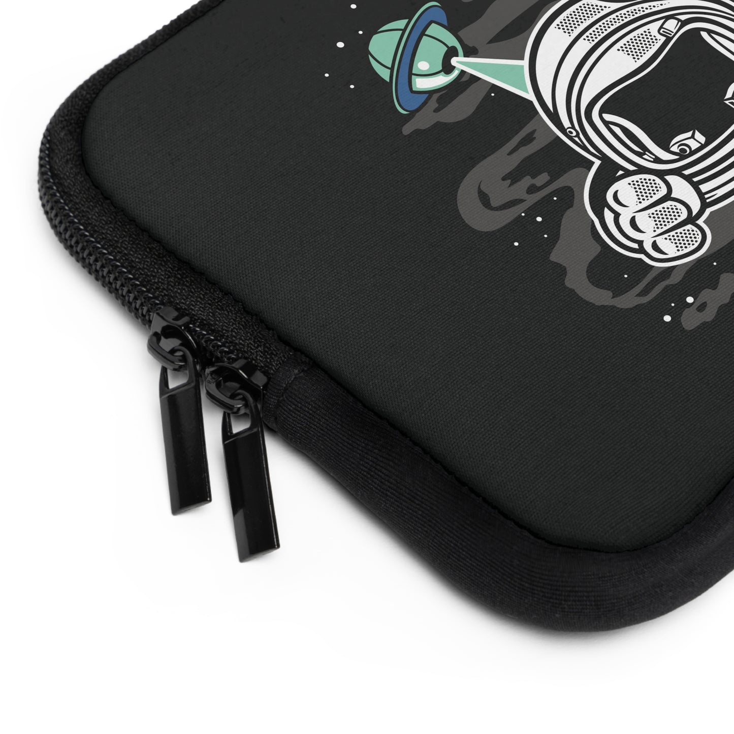 Alien Robot Vibes | Cartoon Alien Robot Laptop Sleeve