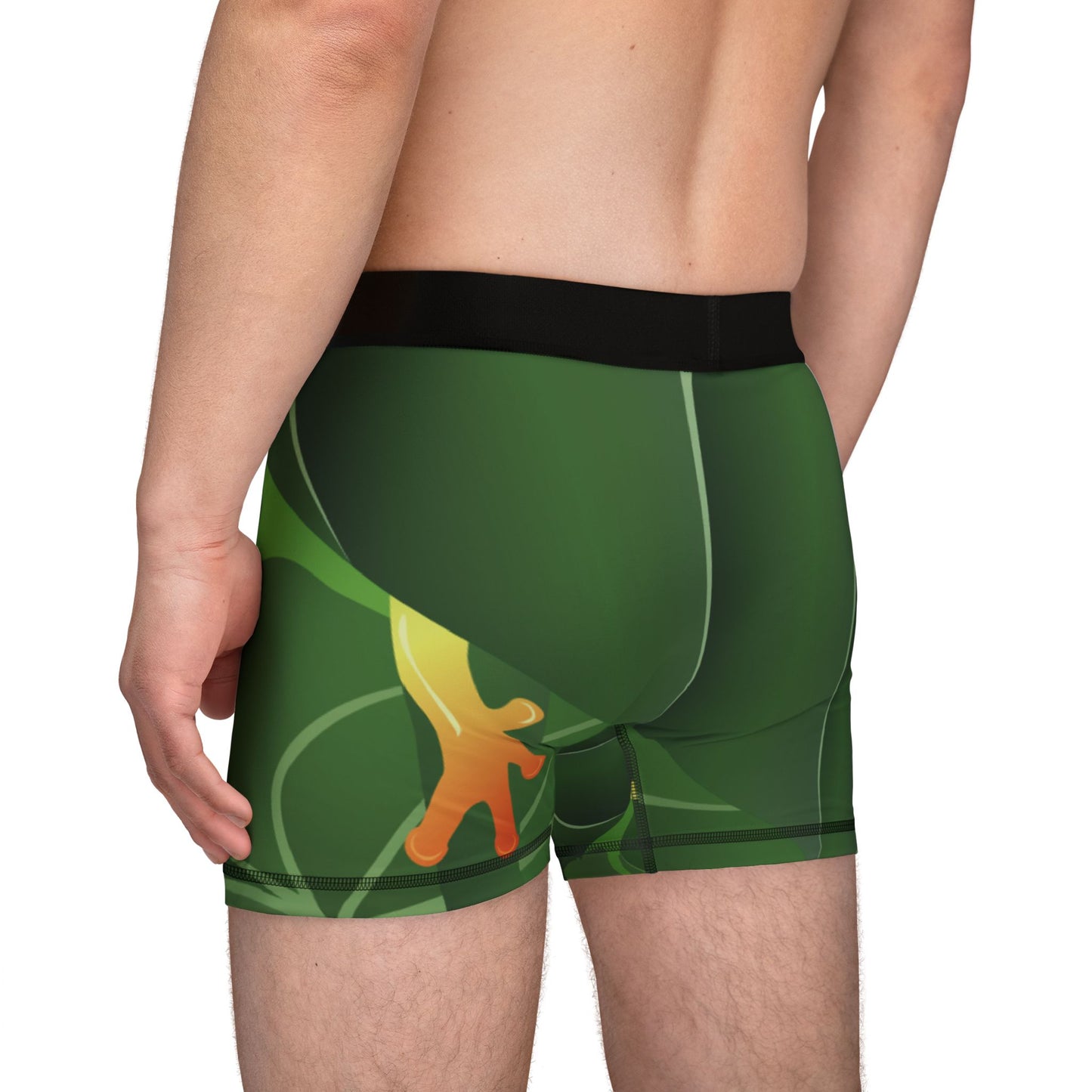 Frog Leaf Hug Boxers | Cute & Chill Men’s Underwear With Fun Vibes