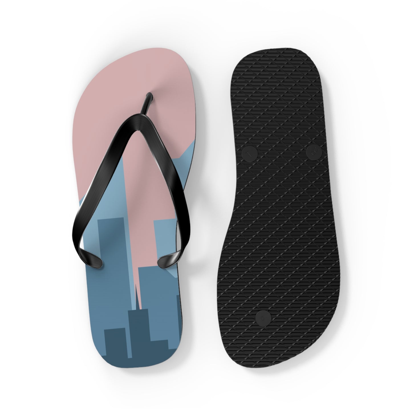 Urban Flip-Flops | 2D City Building Design | Bold Style in Every Step