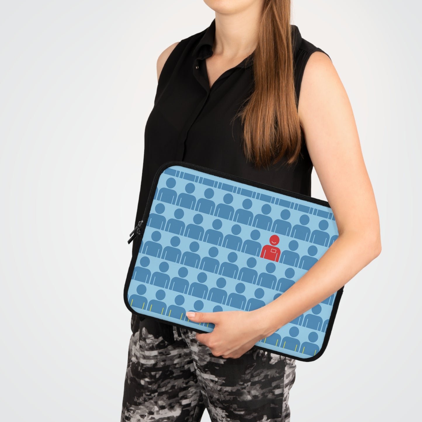 Working Spirit Laptop Sleeve | Modern Work Ethic Design for Everyday Laptop Protection