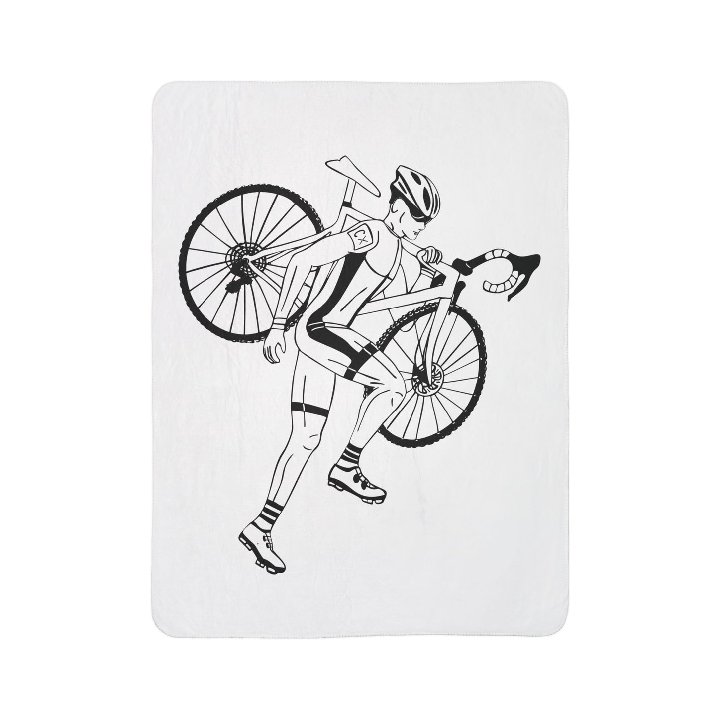 Cyclist Sherpa Blanket | Smooth Ride, Cozy Vibe
