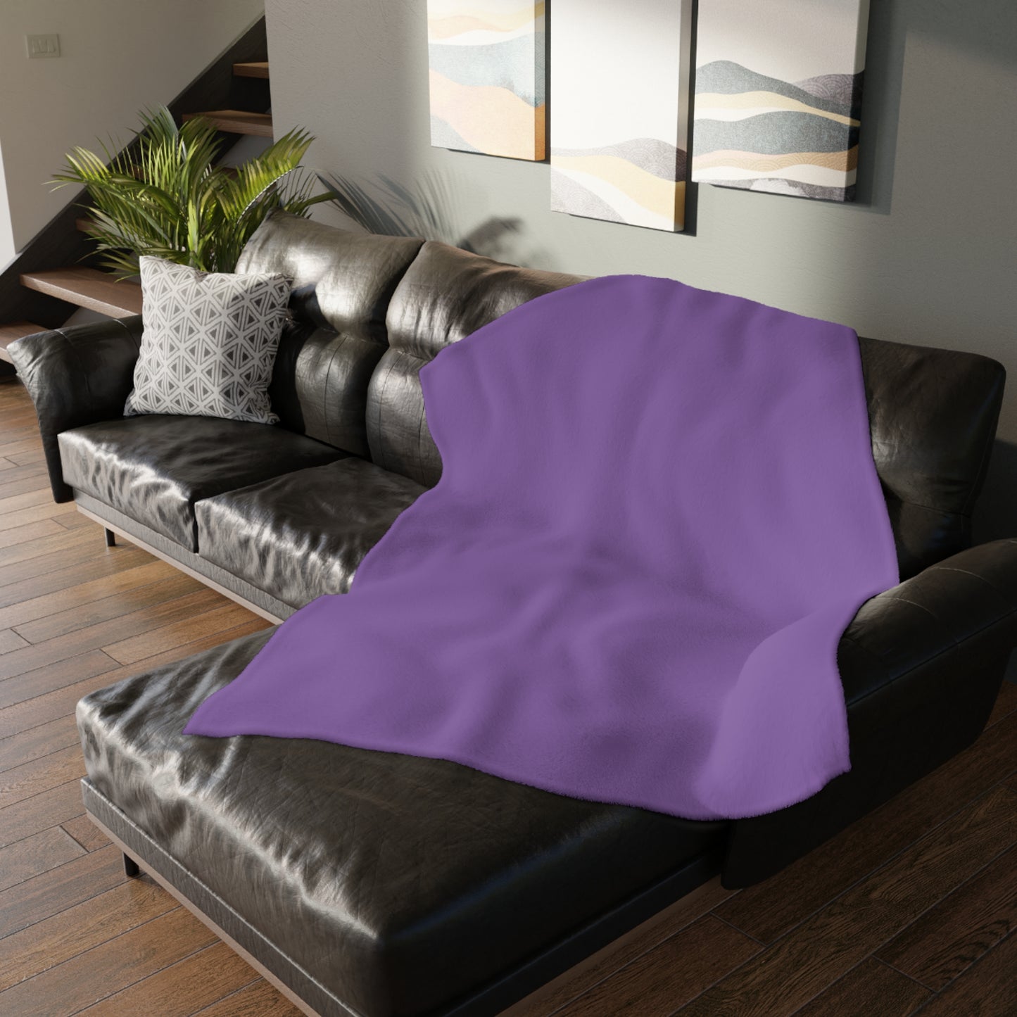 “Dreamy Cat” Velveteen Blanket | Soft, Cute & Cozy