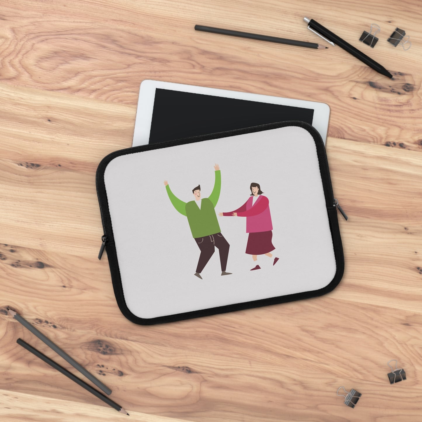 Love Moments | Happy Couple Laptop Sleeve