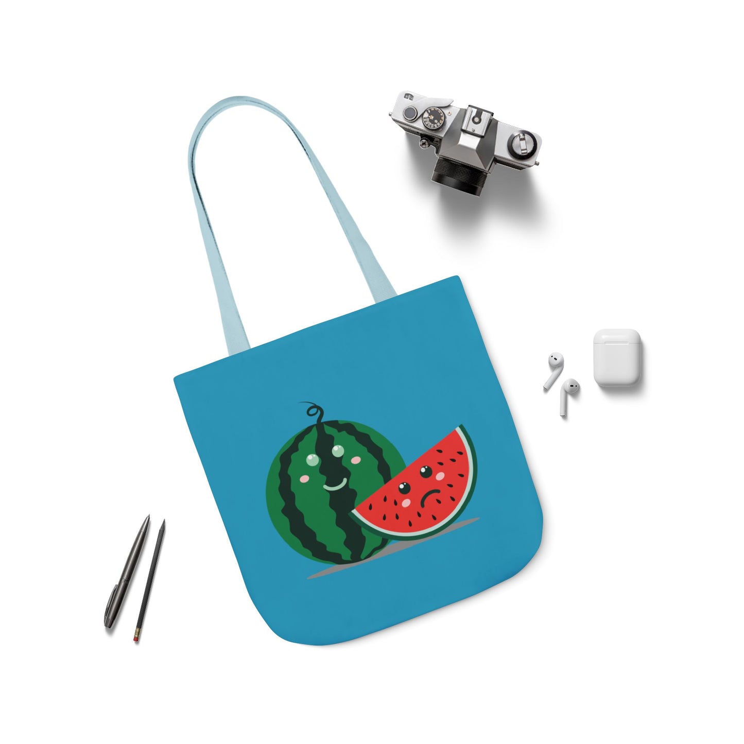 Canvas Tote Bag | Watermelon Mood Edition