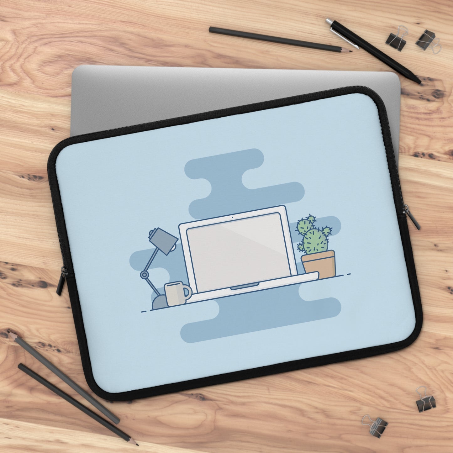 Creative Desk Vibes | Workspace Laptop Sleeve – Carry Your Daily Inspiration Anywhere