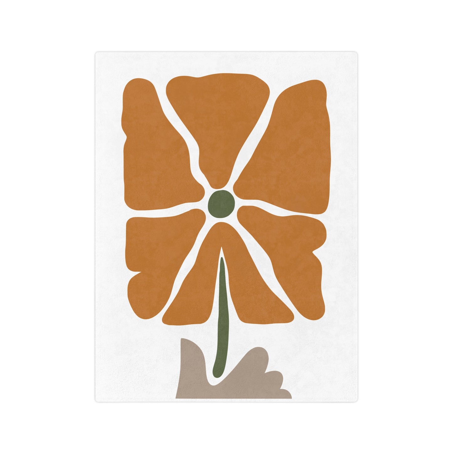 Velveteen Flower Blanket | Soft Luxury for Everyday Moments