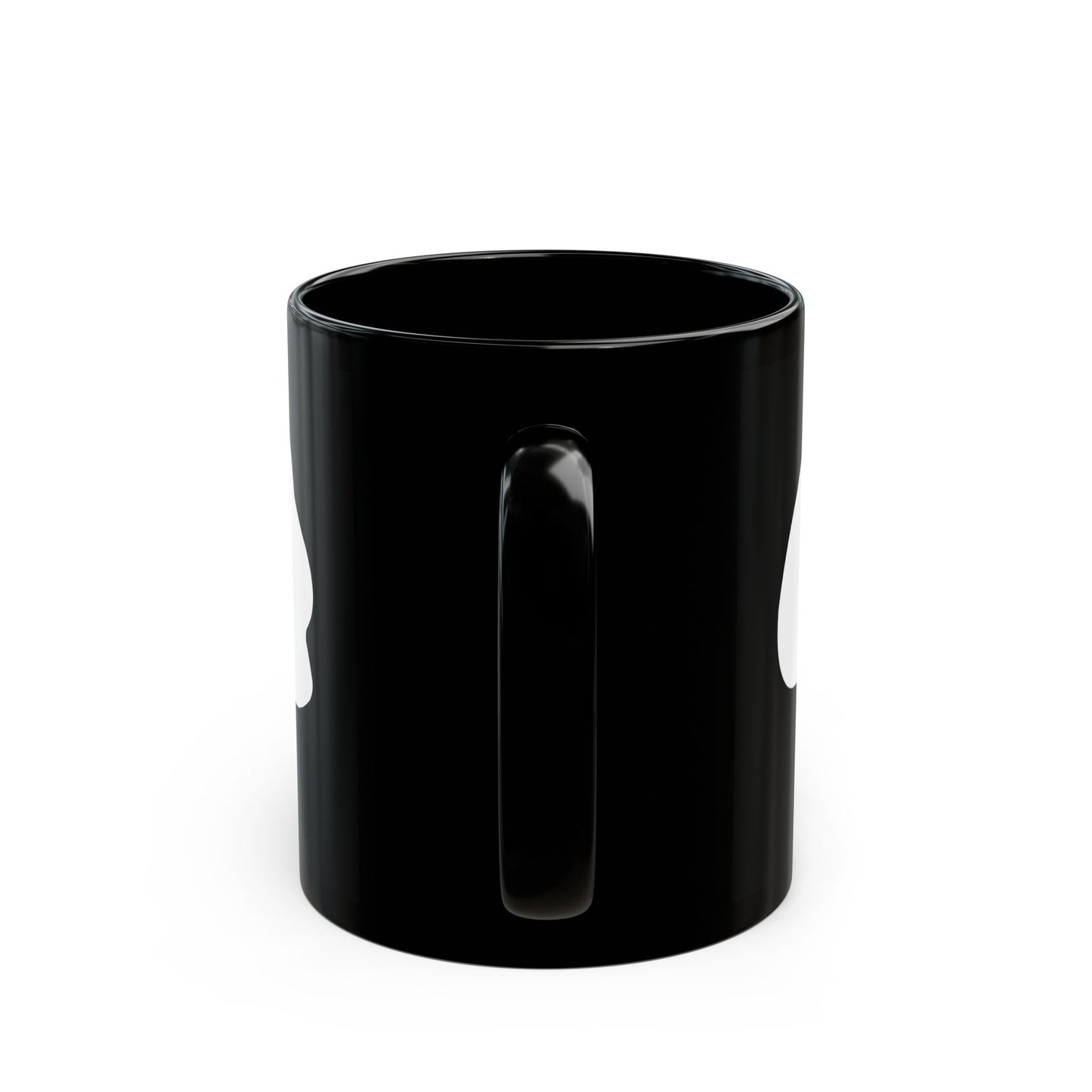 Sunny Breakfast | Black Ceramic Mug with Fried Egg Design