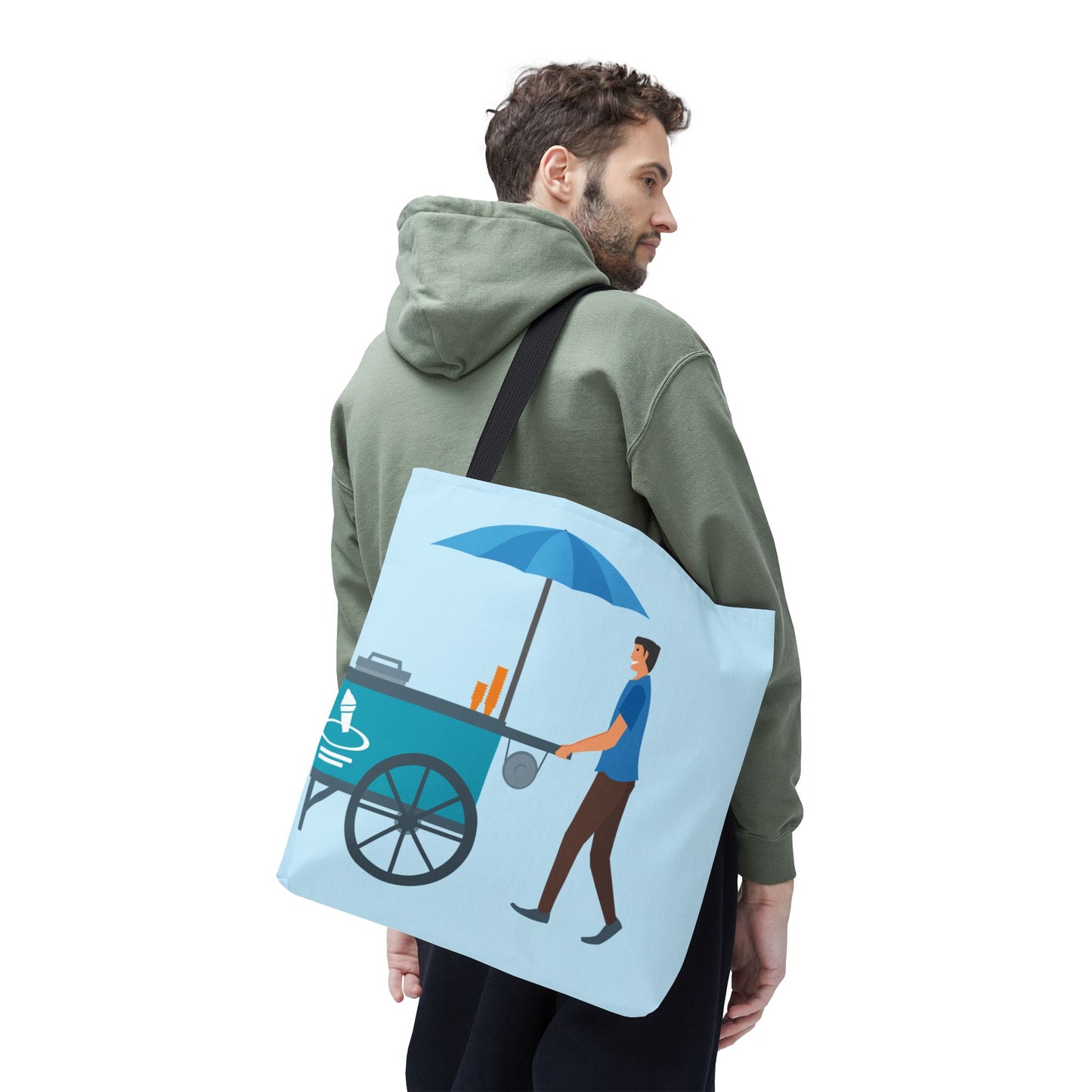 Sweet Ice Cream Ride | Fun Ice Cream Truck Tote Bag Full of Summer Vibes