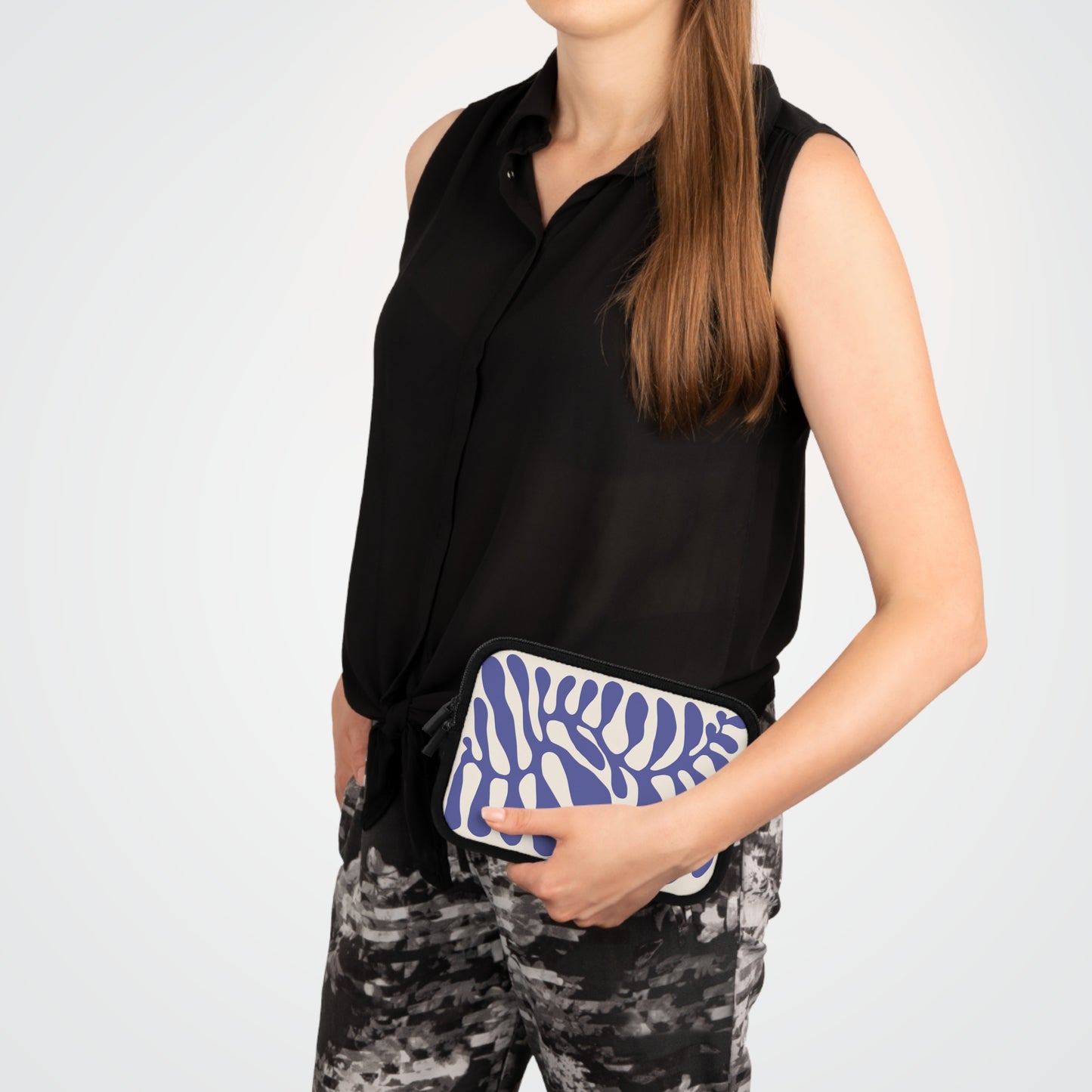 "Abstract Flow" Laptop Sleeve | Modern Minimalist Design