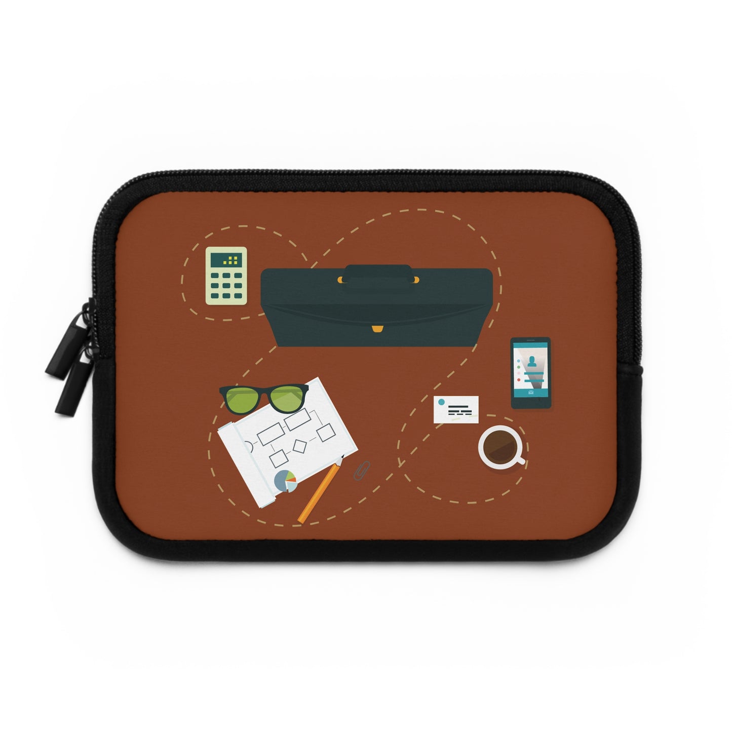 Smart Business Flow | Modern Business Organization Laptop Sleeve