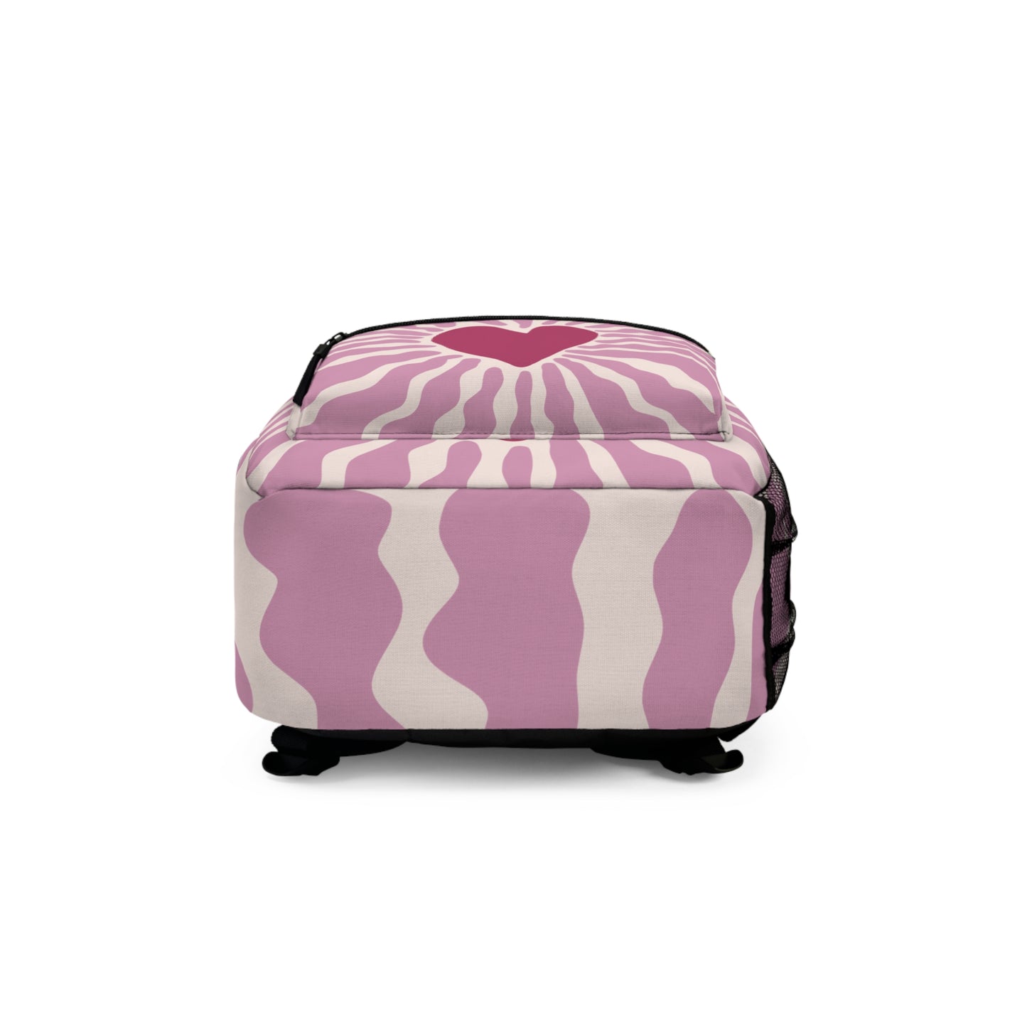 “Floral Heart” Backpack | Soft Charm with Bold Style