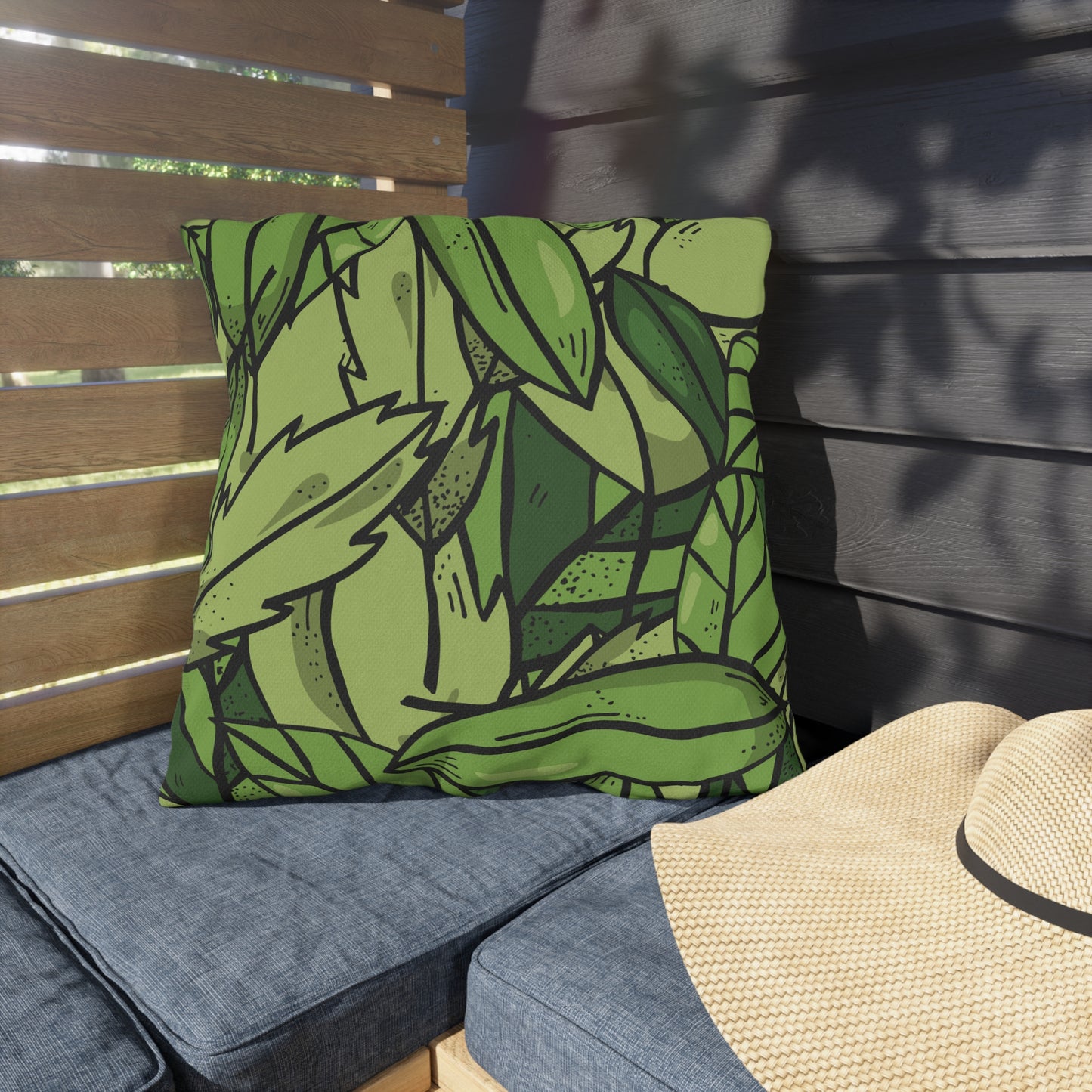 Outdoor Decorative Pillow | Autumn Leaf Glow – Cozy Fall Vibes