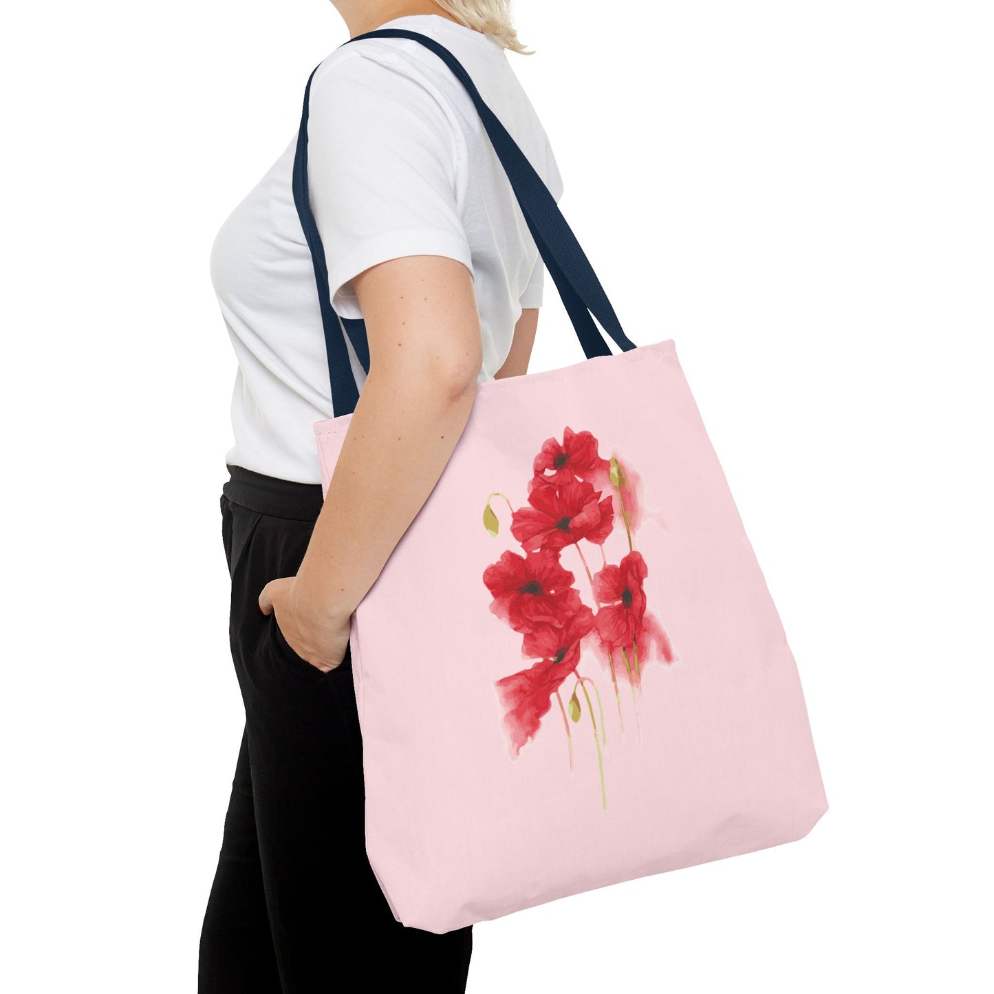 Soft Watercolor Garden | Artistic Floral Watercolor Tote Bag