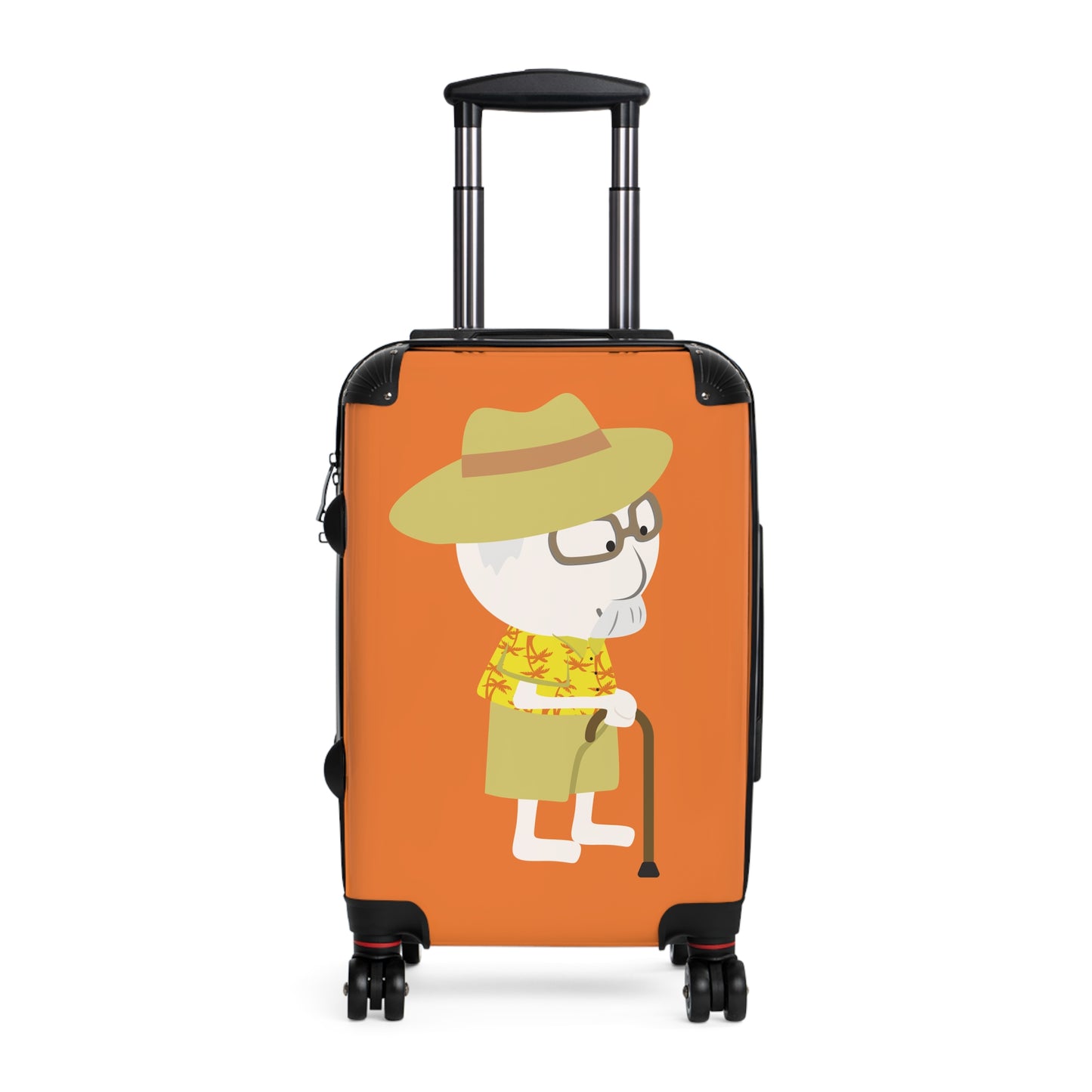 Minimalist Grandpa Suitcase | Travel with Character