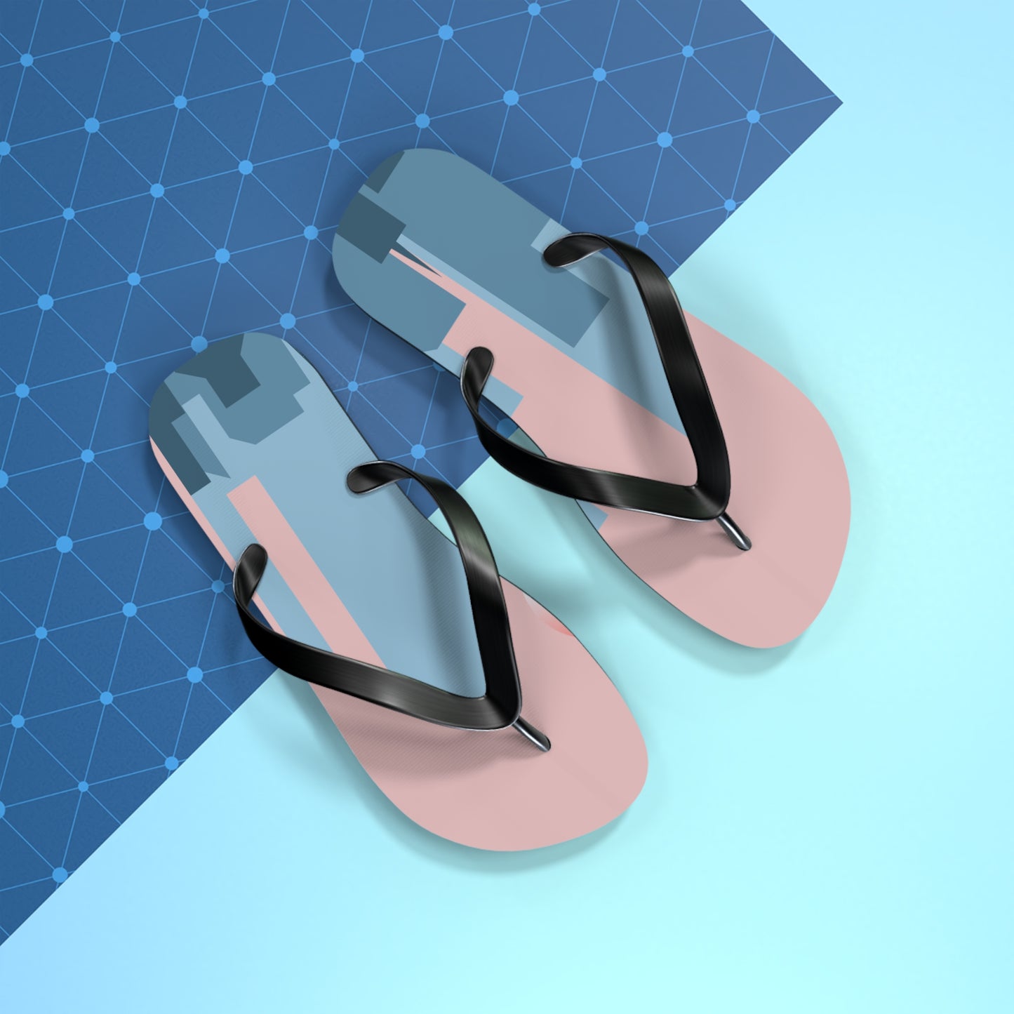 Urban Flip-Flops | 2D City Building Design | Bold Style in Every Step