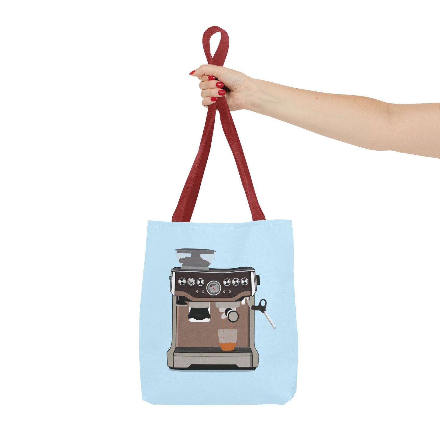 Energy from Coffee | Coffee Machine Illustration Tote Bag