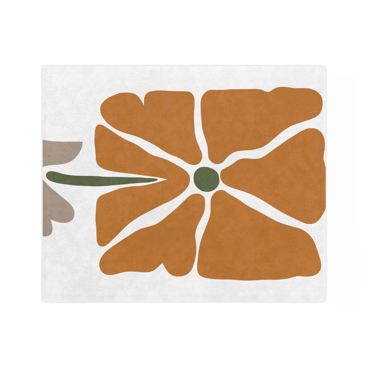 Velveteen Flower Blanket | Soft Luxury for Everyday Moments