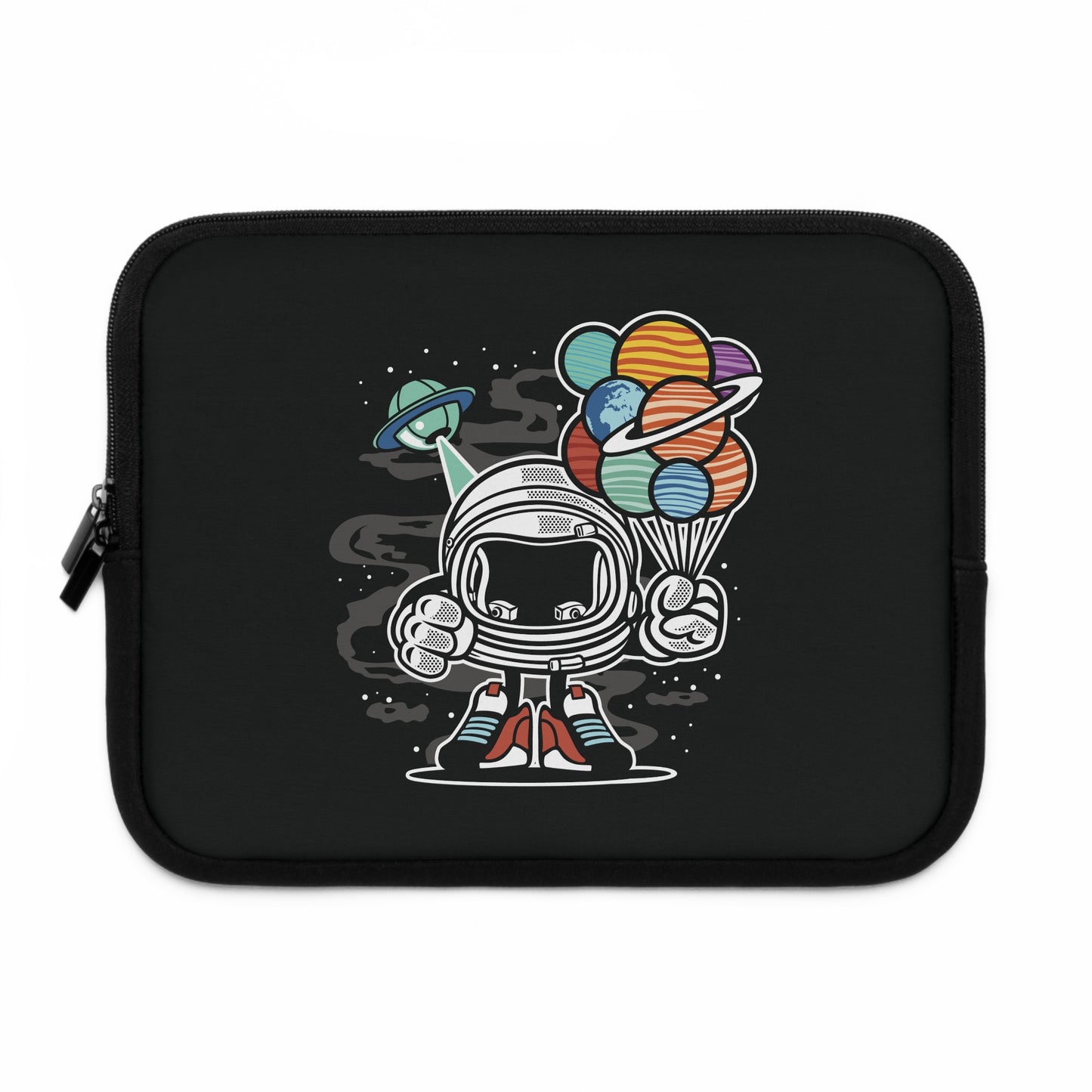Alien Robot Vibes | Cartoon Alien Robot Laptop Sleeve