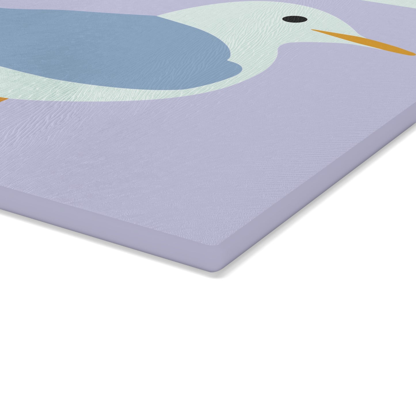 Glass Cutting Board | Moorhen Bird | Elegant & Hygienic