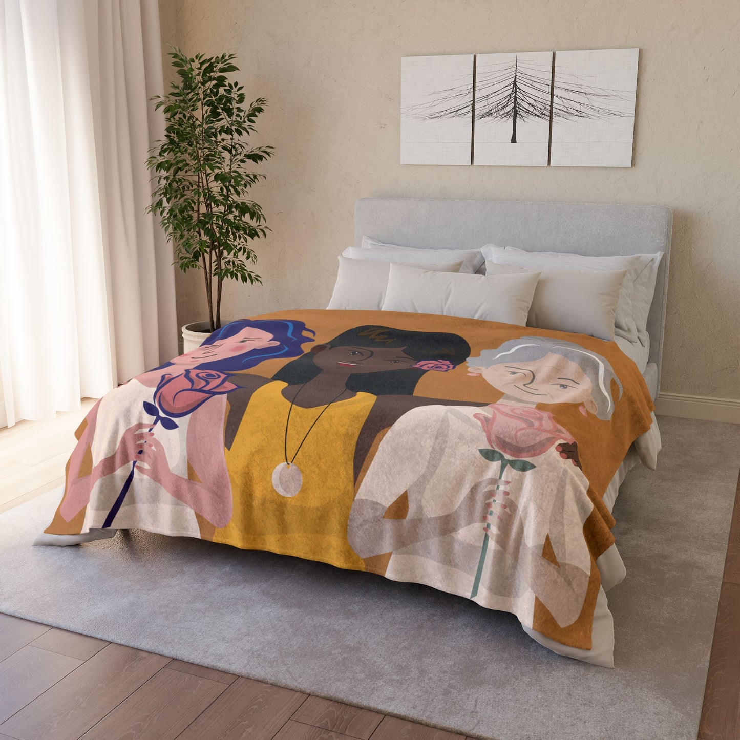 Premium Art Blanket | Celebrating Women