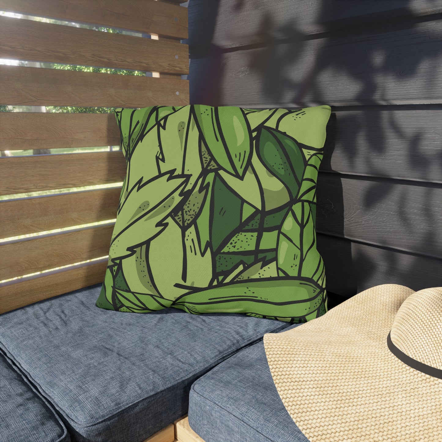 Outdoor Decorative Pillow | Autumn Leaf Glow – Cozy Fall Vibes